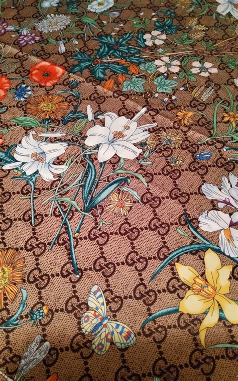 gucci imprint|Gucci print fabric.